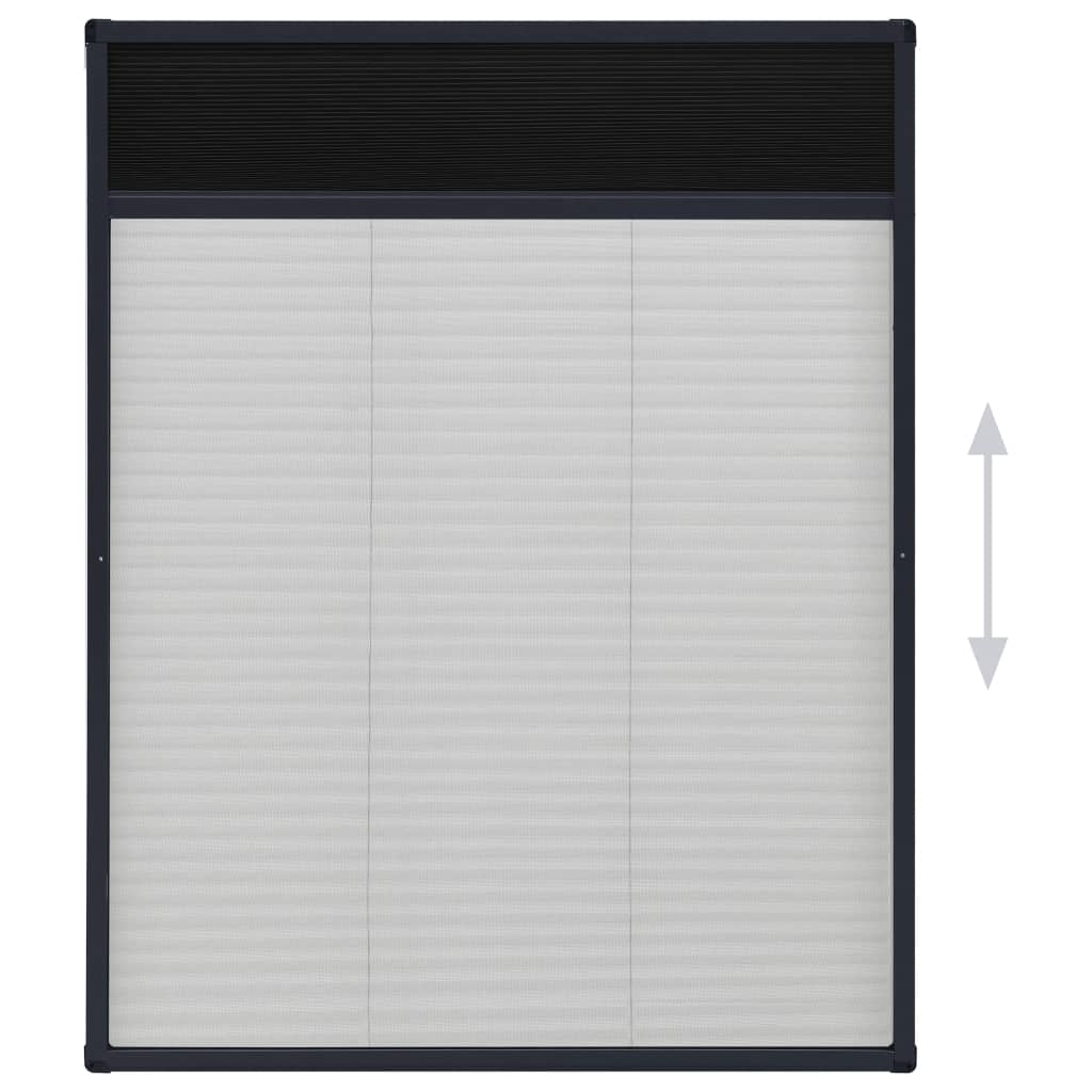 8720286183205_g_en_hd_2 vidaXL Plisse Insect Screen for Windows Aluminium Anthracite 60x80 cm - Image 4