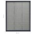 vidaXL Plisse Insect Screen for Windows Aluminium Anthracite 60x80 cm - Image 7