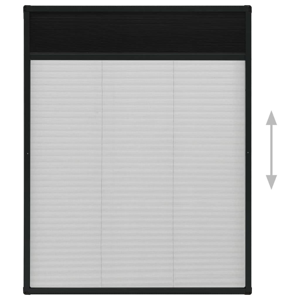 8720286183212_g_en_hd_3 vidaXL Plisse Insect Screen for Windows Aluminium Anthracite 80x100 cm - Image 5
