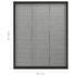 vidaXL Plisse Insect Screen for Windows Aluminium Anthracite 80x100 cm - Image 7