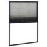 vidaXL Plisse Insect Screen for Windows Aluminium Anthracite 80x120 cm - Image 2