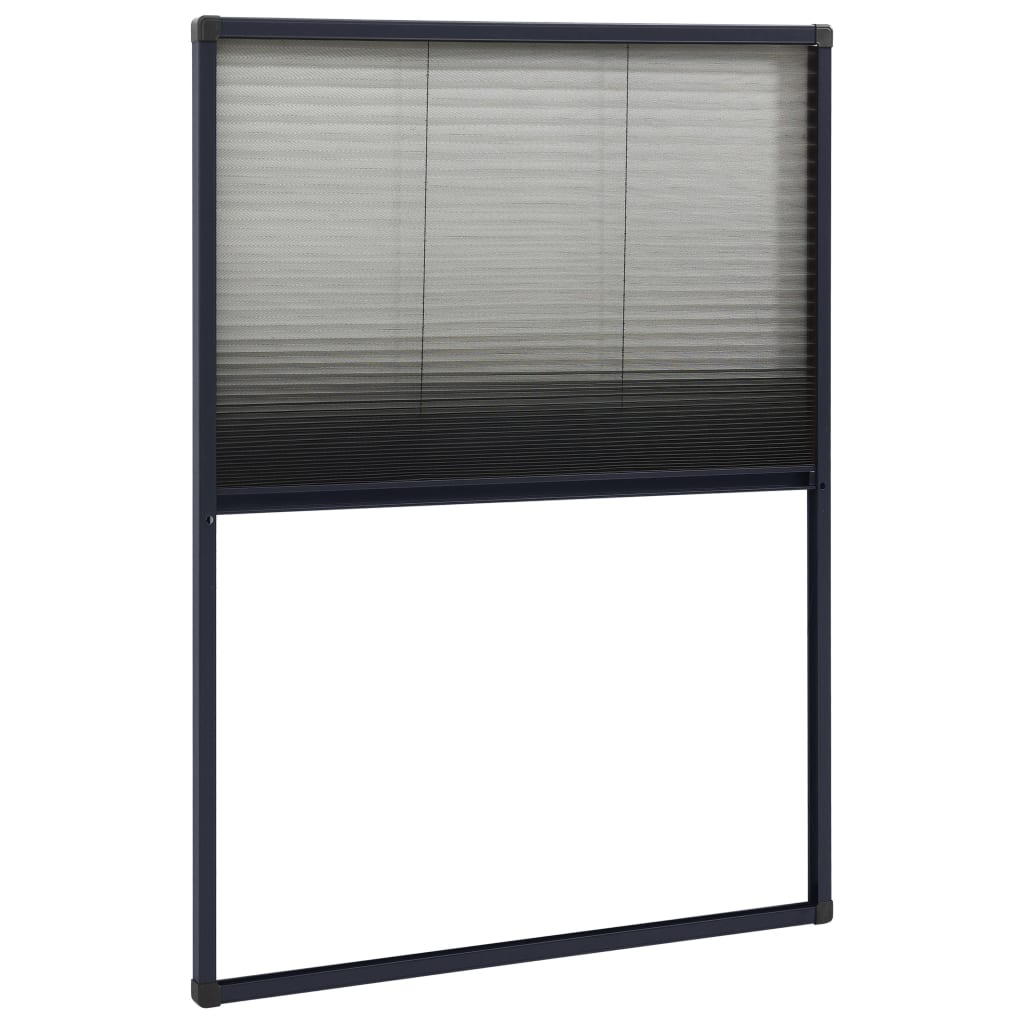 8720286183229_a_en_hd_1 vidaXL Plisse Insect Screen for Windows Aluminium Anthracite 80x120 cm - Image 2