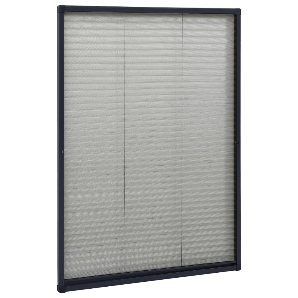 8720286183229_g_en_hd_1 vidaXL Plisse Insect Screen for Windows Aluminium Anthracite 80x120 cm - Image 3