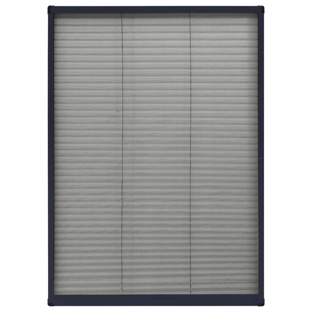 8720286183229_g_en_hd_3 vidaXL Plisse Insect Screen for Windows Aluminium Anthracite 80x120 cm - Image 5
