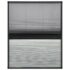 vidaXL Plisse Insect Screen for Windows Aluminium 80x100 cm with Shade - Image 3