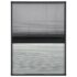 vidaXL Plisse Insect Screen for Windows Aluminium 80x120 cm with Shade - Image 2