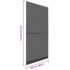 vidaXL Hinged Insect Screen for Doors Anthracite 100x215 cm - Image 9