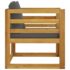 vidaXL 10 Piece Garden Lounge Set with Cushion Solid Acacia Wood - Image 12