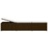vidaXL 3 Piece Garden Sun Loungers with Tea Table Poly Rattan Brown - Image 3