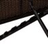 vidaXL 3 Piece Garden Sun Loungers with Tea Table Poly Rattan Brown - Image 11