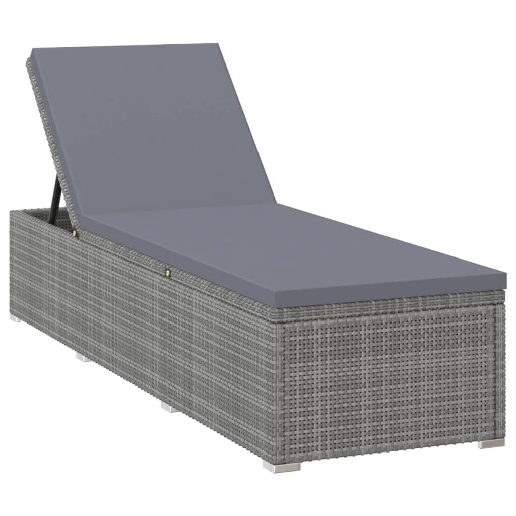 8720286184738_g_en_hd_1 vidaXL 3 Piece Garden Sun Loungers with Tea Table Poly Rattan Grey - Image 3