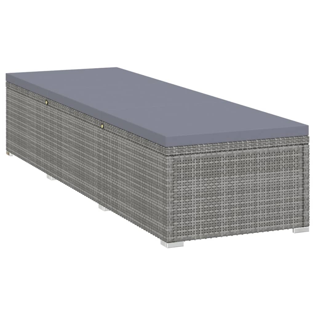 8720286184738_g_en_hd_2 vidaXL 3 Piece Garden Sun Loungers with Tea Table Poly Rattan Grey - Image 4