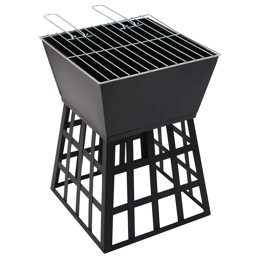8720286185704_g_en_hd_3 vidaXL 2-in-1 Fire Pit and BBQ 34x34x48 cm Steel - Image 5