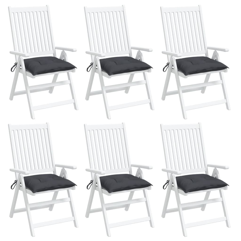 8720286185735_g_en_hd_2 vidaXL Chair Cushions 6 pcs Anthracite 40x40x7 cm Oxford Fabric - Image 4