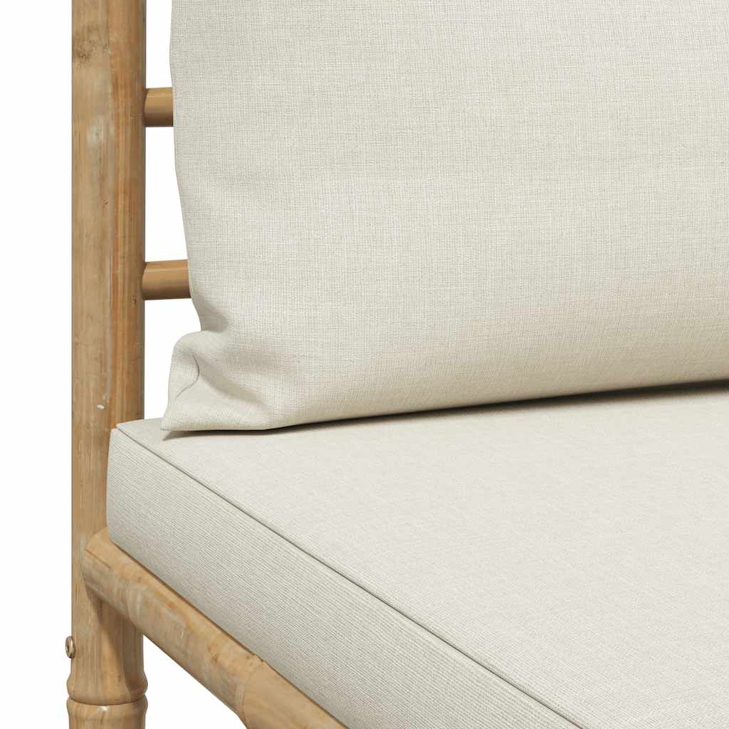 8720286188002_g_en_hd_10 vidaXL 2 Piece Garden Lounge Set with Cream White Cushions Bamboo - Image 12