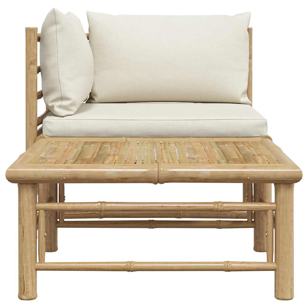 8720286188019_g_en_hd_6 vidaXL 2 Piece Garden Lounge Set with Cream White Cushions Bamboo - Image 8