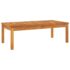 vidaXL 4 Piece Garden Lounge Set with Cushion Cream Solid Acacia Wood - Image 8