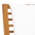 vidaXL 5 Piece Garden Lounge Set with Cushion Cream Solid Acacia Wood - Image 8