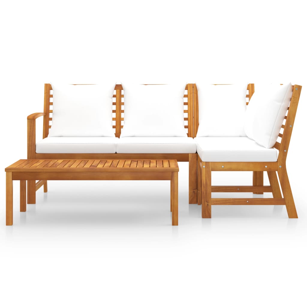 8720286188552_g_en_hd_1 vidaXL 4 Piece Garden Lounge Set with Cushion Cream Solid Acacia Wood - Image 3