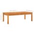 vidaXL 4 Piece Garden Lounge Set with Cushion Cream Solid Acacia Wood - Image 13