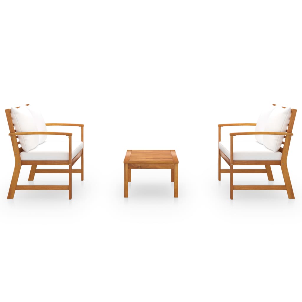 8720286188729_g_en_hd_1 vidaXL 3 Piece Garden Lounge Set with Cushion Solid Acacia Wood - Image 3