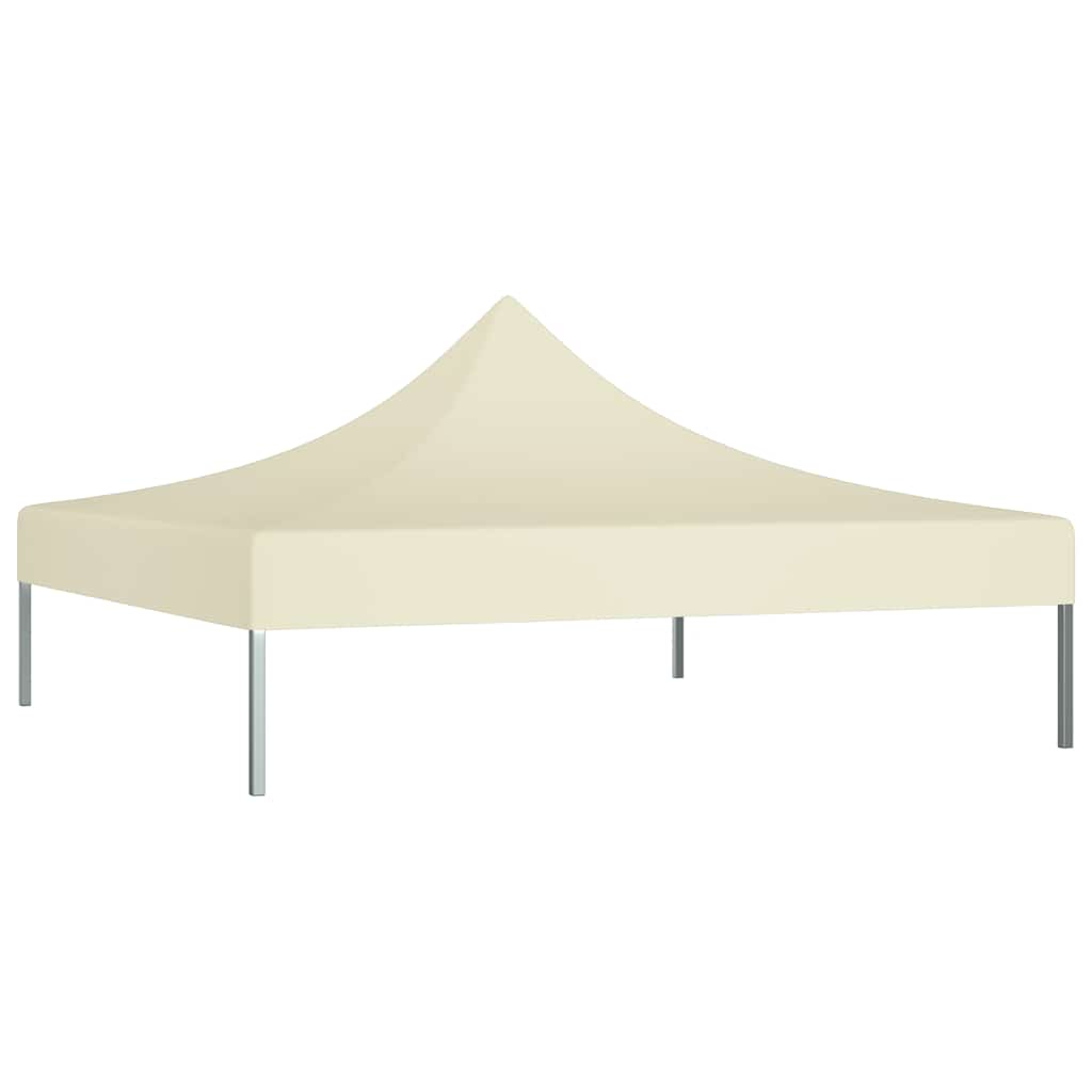 8720286189733_g_en_hd_1 vidaXL Party Tent Roof 2x2 m Cream 270 g/m² - Image 2