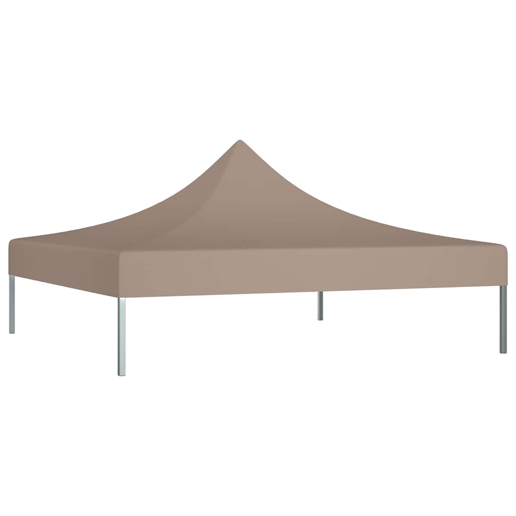 8720286189801_g_en_hd_1 vidaXL Party Tent Roof 2x2 m Taupe 270 g/m² - Image 3