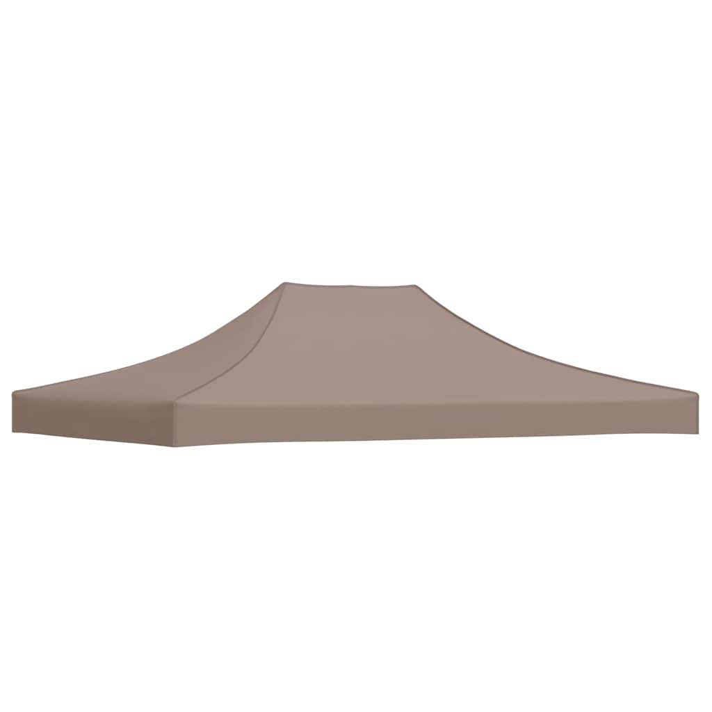 8720286190067_a_en_hd_1 vidaXL Party Tent Roof 4.5x3 m Taupe 270 g/m² - Image 2