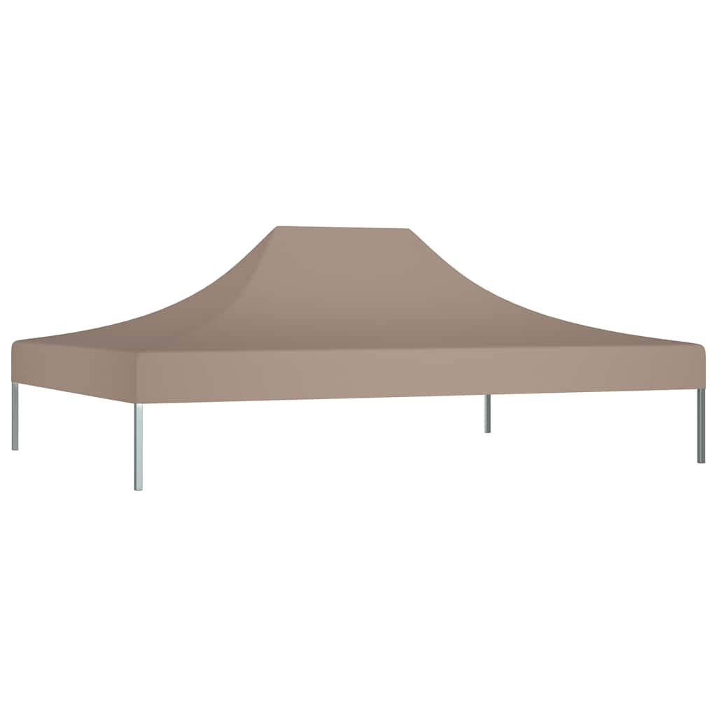 8720286190067_g_en_hd_1 vidaXL Party Tent Roof 4.5x3 m Taupe 270 g/m² - Image 3
