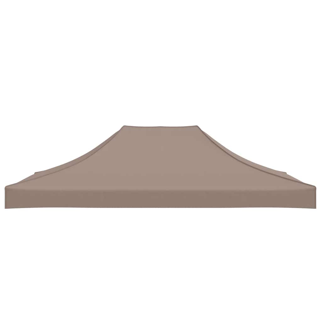 8720286190067_g_en_hd_2 vidaXL Party Tent Roof 4.5x3 m Taupe 270 g/m² - Image 4