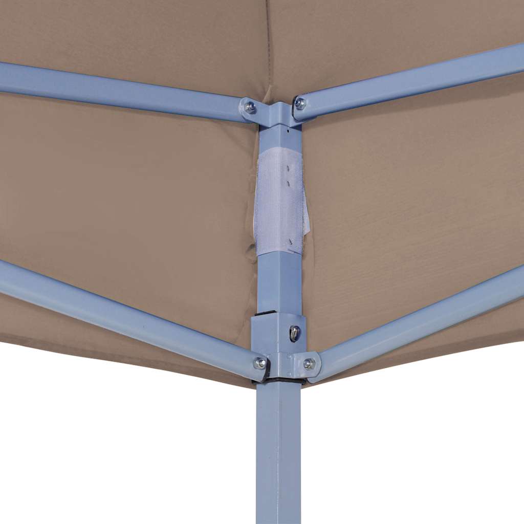 8720286190067_g_en_hd_4 vidaXL Party Tent Roof 4.5x3 m Taupe 270 g/m² - Image 6