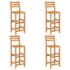 vidaXL 5 Piece Outdoor Bar Set Solid Acacia Wood - Image 4