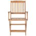 vidaXL 4 Piece Bistro Set Solid Wood Acacia - Image 13