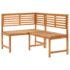 vidaXL 4 Piece Bistro Set Solid Wood Acacia - Image 6