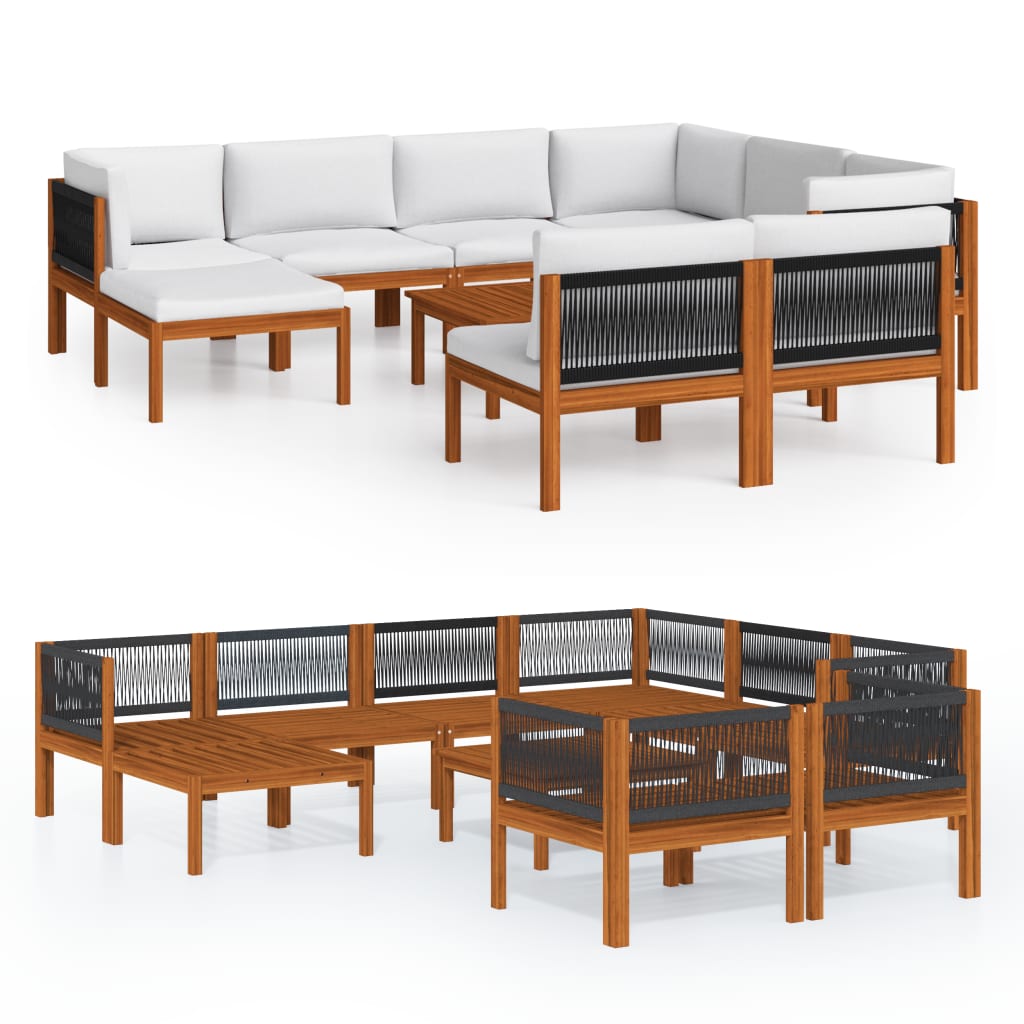 8720286190623_a_en_hd_1 vidaXL 10 Piece Garden Lounge Set with Cushions Cream Wood Acacia&Rope - Image 2
