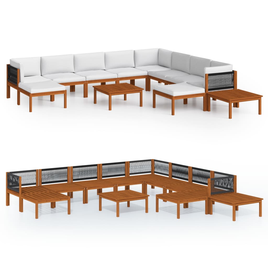 8720286190654_a_en_hd_1 vidaXL 12 Piece Garden Lounge Set with Cushions Cream Wood Acacia&Rope - Image 2