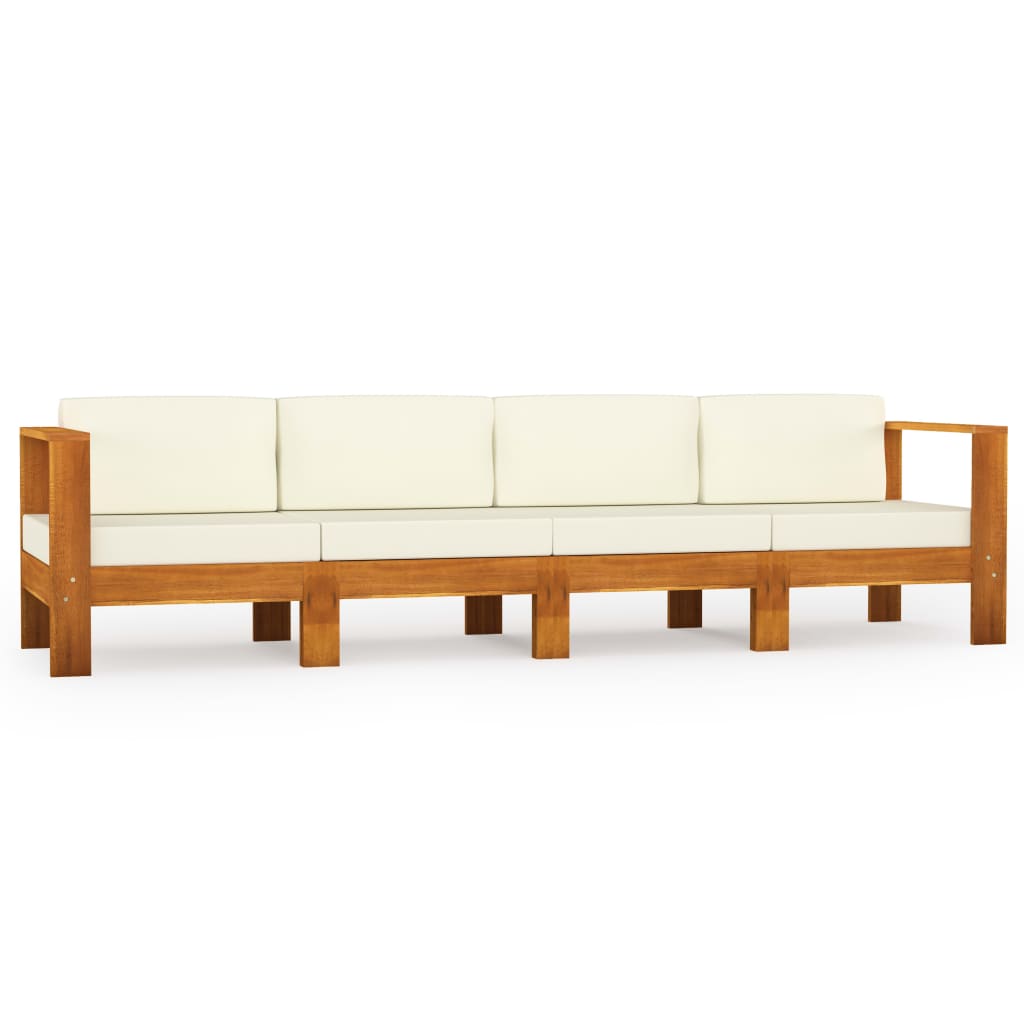 8720286190982_a_en_hd_1 vidaXL 4-Seater Garden Sofa with Cream White Cushions Solid Acacia Wood - Image 2