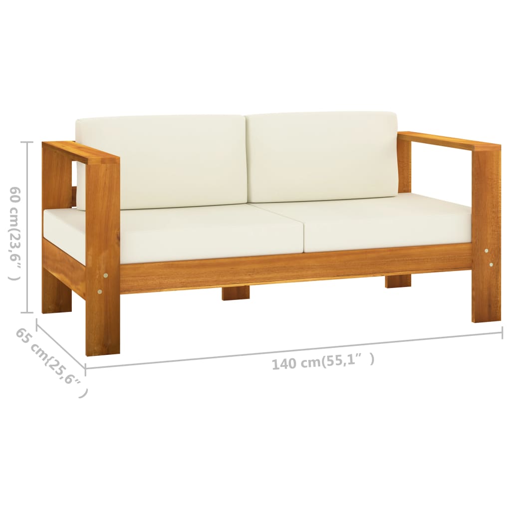 8720286191156_g_en_hd_5 vidaXL 10 Piece Garden Lounge Set with Cushions 100x60 cm Acacia Wood - Image 7