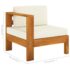 vidaXL 10 Piece Garden Lounge Set with Cushions 100x60 cm Acacia Wood - Image 8