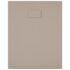 vidaXL Shower Base Tray SMC Brown 100x80 cm - Image 6