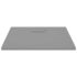 vidaXL Shower Base Tray SMC Grey 90x90 cm - Image 3