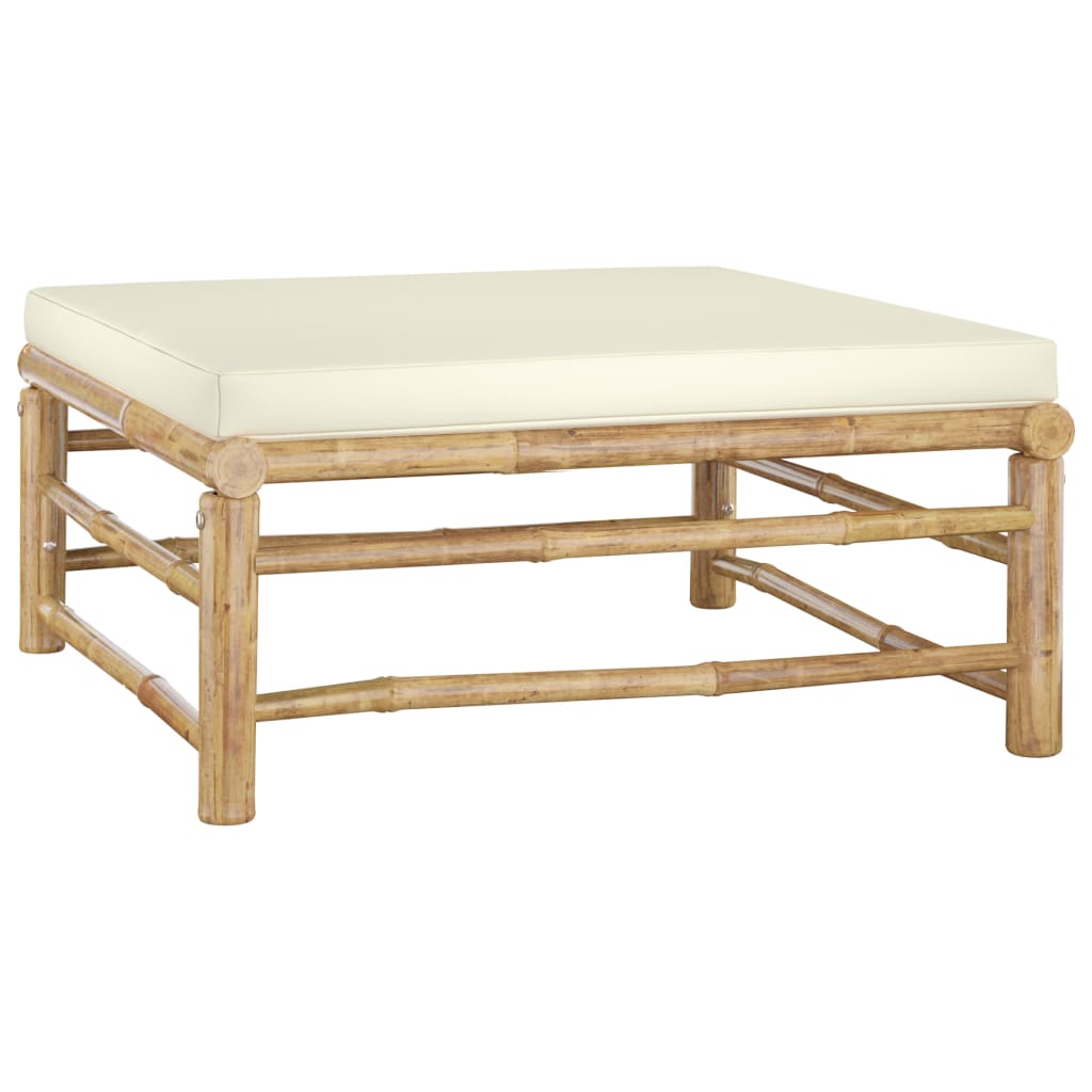 8720286191811_g_en_hd_6 vidaXL 5 Piece Garden Lounge Set with Cream White Cushions Bamboo - Image 7