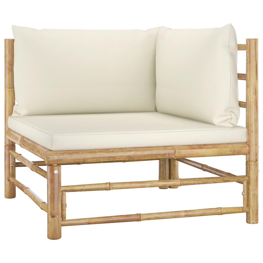 8720286191958_g_en_hd_2 vidaXL 4 Piece Garden Lounge Set with Cream White Cushions Bamboo - Image 3