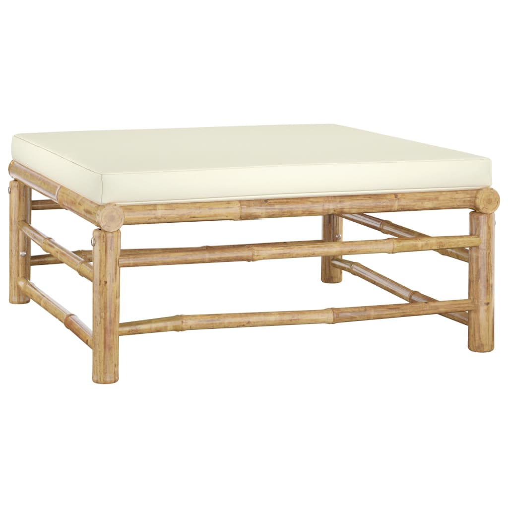 8720286192115_g_en_hd_6 vidaXL 10 Piece Garden Lounge Set with Cream White Cushions Bamboo - Image 7