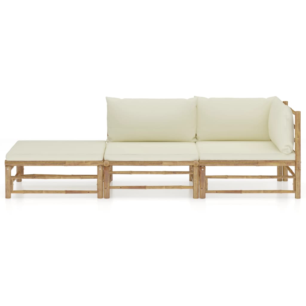 8720286192351_g_en_hd_1 vidaXL 3 Piece Garden Lounge Set with Cream White Cushions Bamboo - Image 2