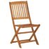 vidaXL 3 Piece Folding Garden Dining Set Solid Acacia Wood - Image 9