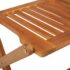 vidaXL 3 Piece Folding Garden Dining Set Solid Acacia Wood - Image 11