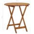 vidaXL 3 Piece Folding Garden Dining Set Solid Acacia Wood - Image 11