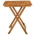 vidaXL 3 Piece Folding Garden Dining Set Solid Acacia Wood - Image 4