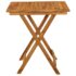 vidaXL 3 Piece Folding Garden Dining Set Solid Acacia Wood - Image 4